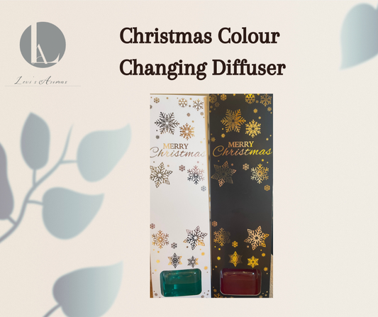 Colour Changing Flower Diffuser in a Christmas Gift Box